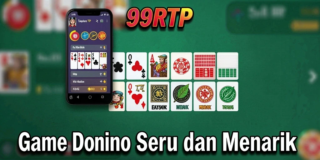 Tampilan gameplay 99RTP yang seru dalam permainan Domino.