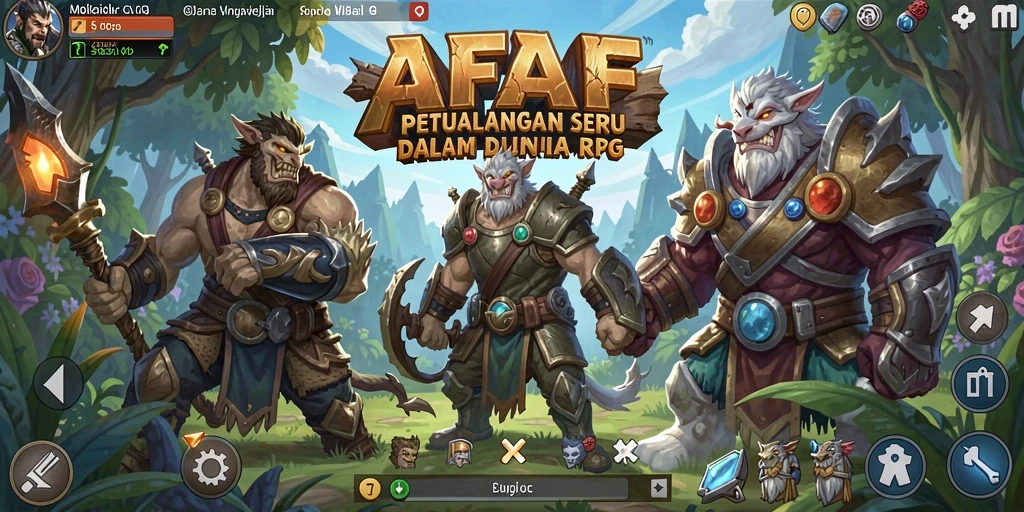 Tangkapan layar gameplay AFAF yang memukau dan epik.