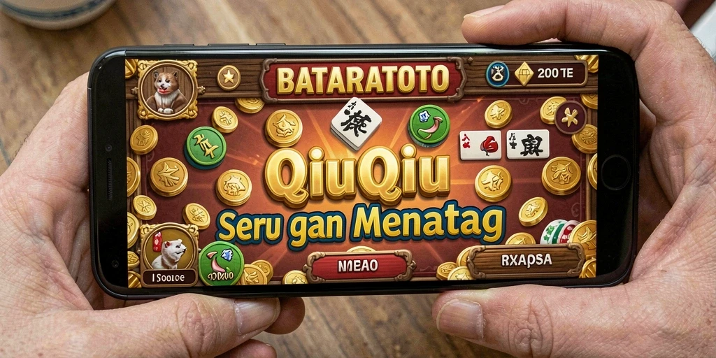 Screenshot gameplay QiuQiu yang menegangkan di BATARATOTO.