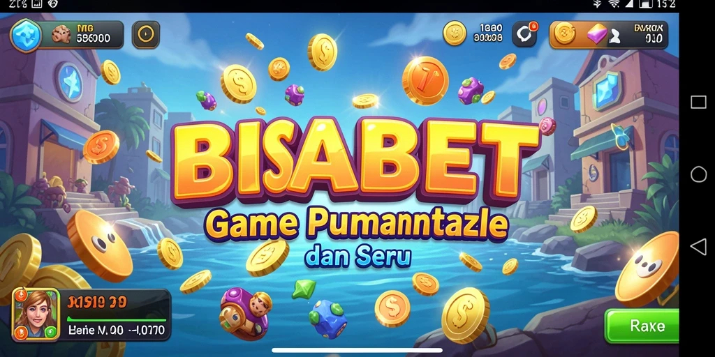 Tangkapan layar BISABET menampilkan gameplay Puzzle yang seru.