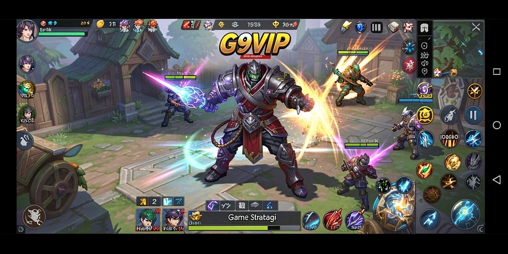 Gameplay strategis yang mendebarkan dari G9VIP.