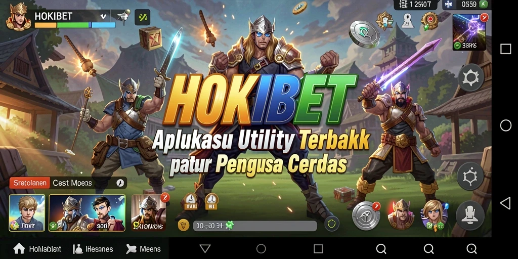 Tampilan antarmuka HOKIBET yang intuitif dan mudah digunakan.