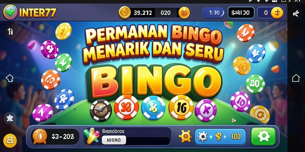 Tampilan menarik dari gameplay Bingo INTER77 yang seru.