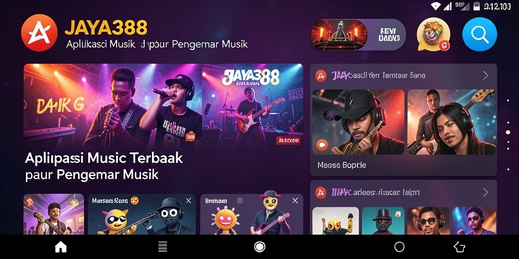 Tampilan gameplay JAYA388 menampilkan pengalaman musik yang seru.