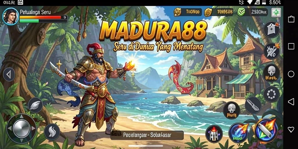 Screenshot gameplay MADURA88 yang penuh petualangan dan tantangan.