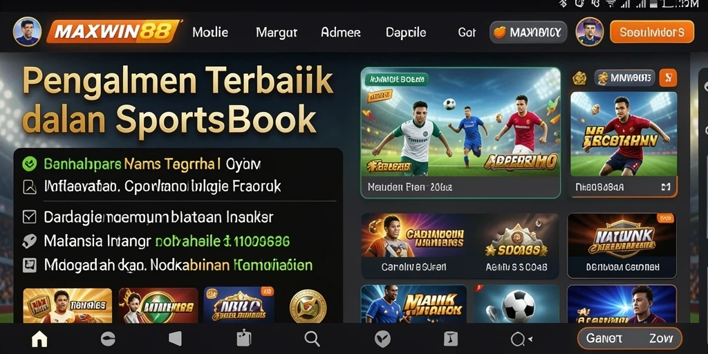 Tangkapan layar gameplay seru dari MAXWIN88 saat taruhan berlangsung.