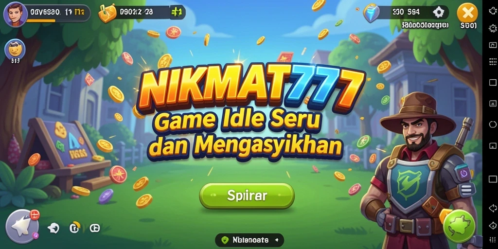 Tampilan gameplay menarik dari NIKMAT777 yang mengasyikkan.