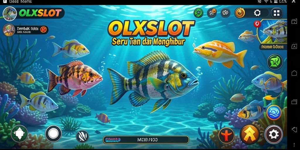 Tampilan gameplay menakjubkan dari OLXSLOT yang penuh warna.