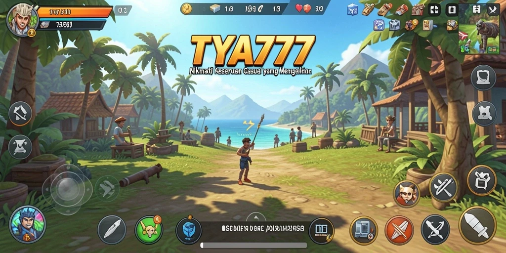 Tampilan gameplay <strong>TYA777</strong> dengan grafis yang menarik dan interaksi seru.