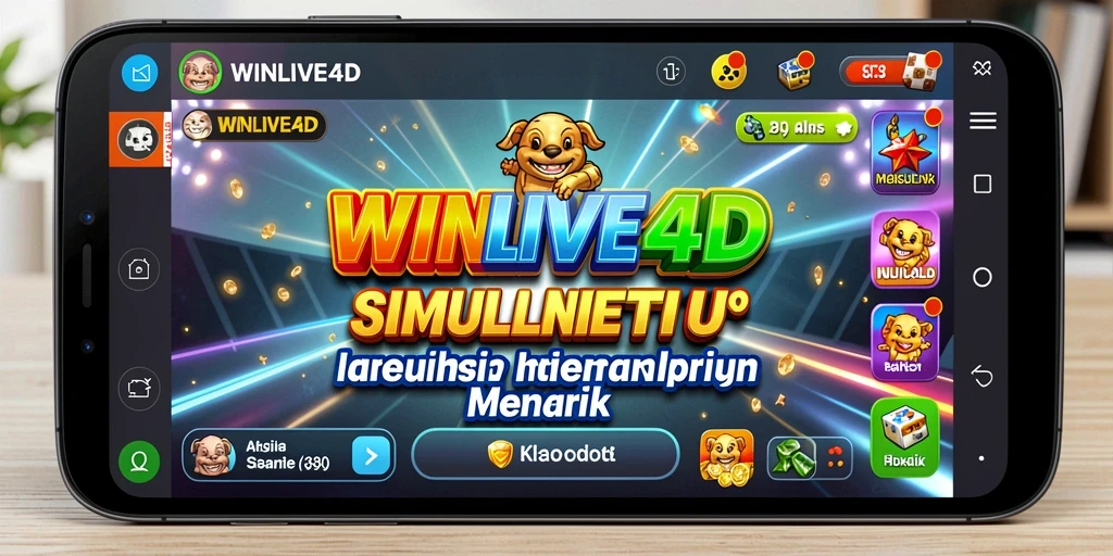 Tampilan gameplay WINLIVE4D yang menarik dan interaktif.